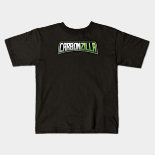 CarbonZilla Name Logo Kids T-Shirt